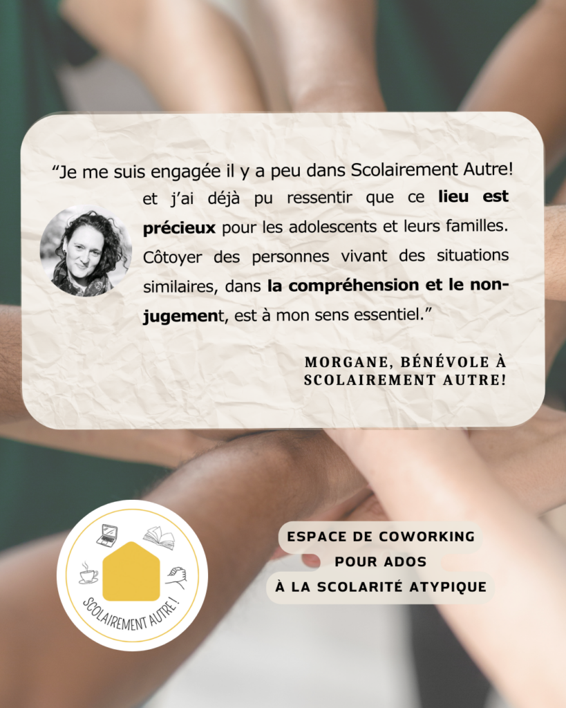 Témoignage Morgane, bénévole au coworking