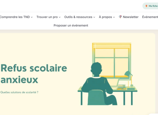 Capture d'écran site web "ma tribu atypique"
